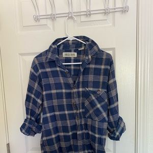 Blue flannel